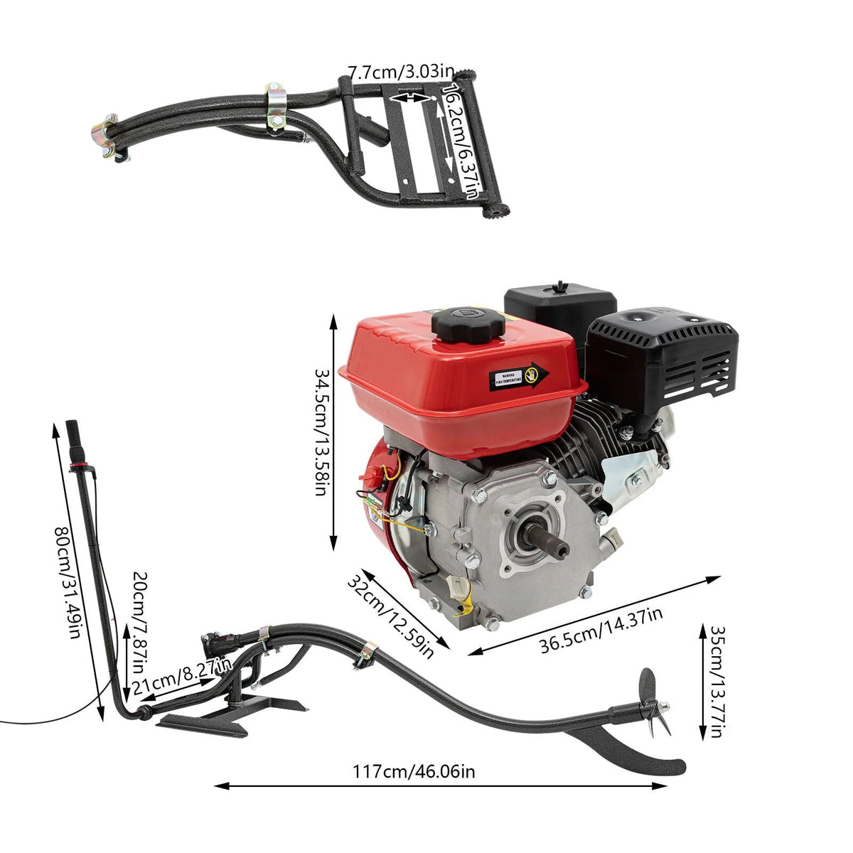 7.5HP Outboard Motor T37634