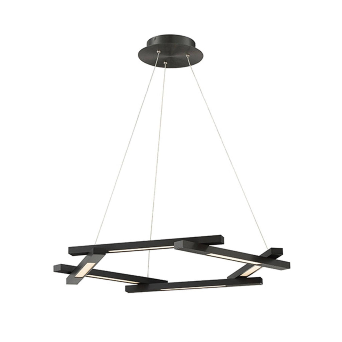 Black LED Pendant L6542
