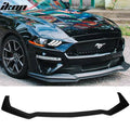 Front Bumper Splitter Lip Black PP L605