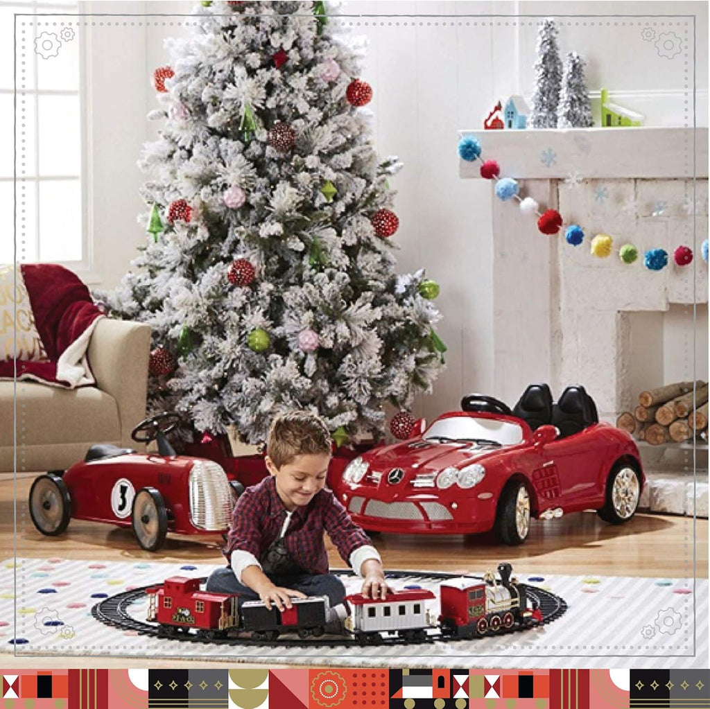 Motorized Train Set 30-Piece with Light-Up LED W964385