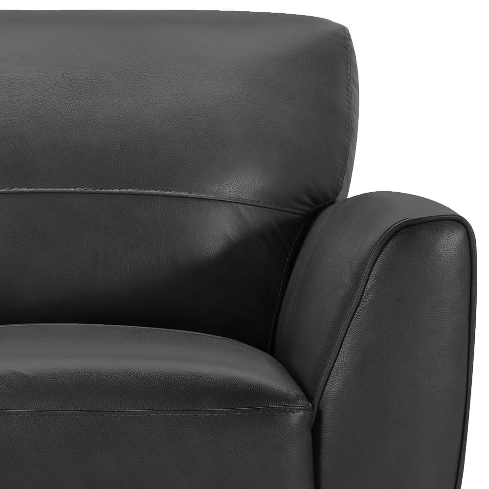 Modern Leather Accent Chair A5025