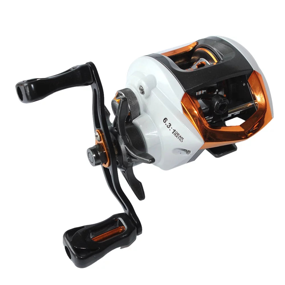 12+1 Ball Bearings Baitcasting Fishing Reel S601