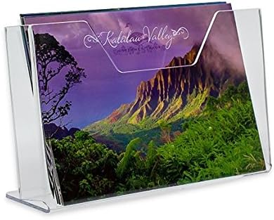 Postcard Holder Stand Rack Display Horizontal 6 Pack L57669