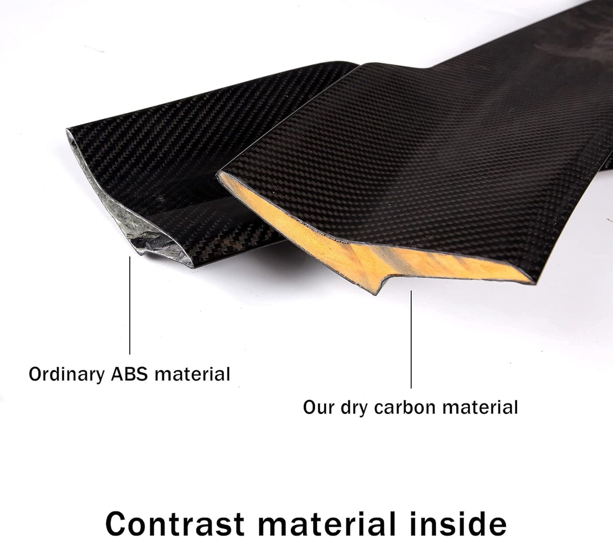 Dry Carbon Fiber Rear Trunk Spoiler Wing W1350