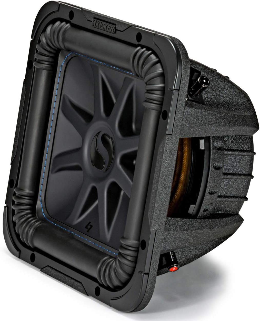 10 Square Dual 2 Ohm Car Subwoofer H14657