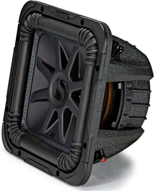 10 Square Dual 2 Ohm Car Subwoofer H14657