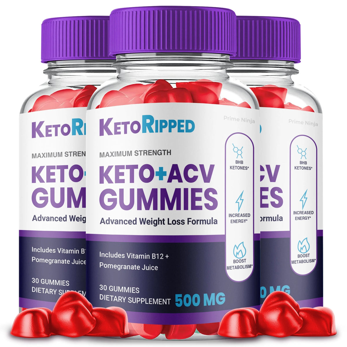 Keto ACV Gummies 3 Pack A34174