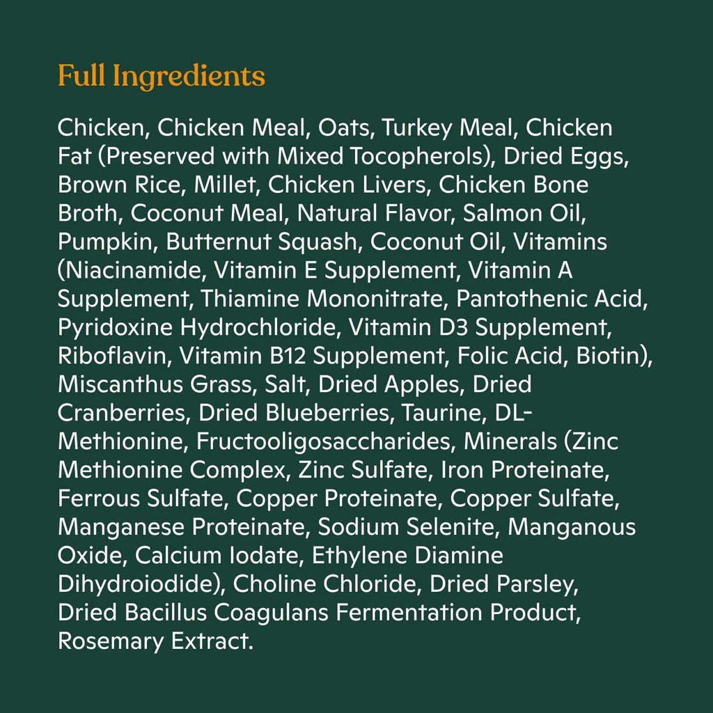 Chicken Chicken Liver & Bone Broth Dry Cat Food Z447673