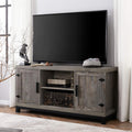 60 Inch Mango Wood TV Stand with 6 Storages S103675