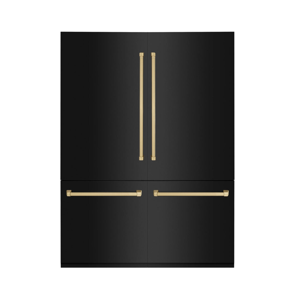 60 Built-in Refrigerator with Internal Water & Ice Dispenser in Black Stainless D30521