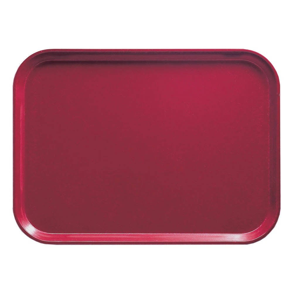 Cherry Red Rectangle Tray F2347