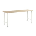 Engineered Wood Computer Desk with Metal Legs D584726