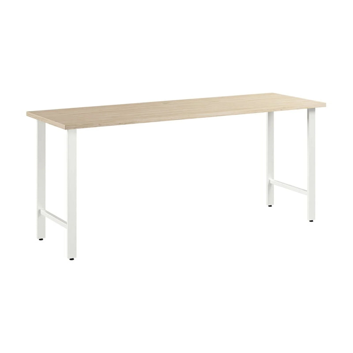 Engineered Wood Computer Desk with Metal Legs D584726