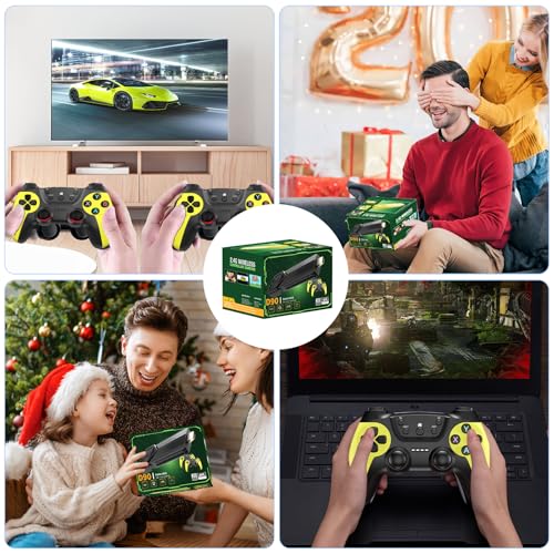 Wireless Retro Gaming Console with Dual Controllers U57114