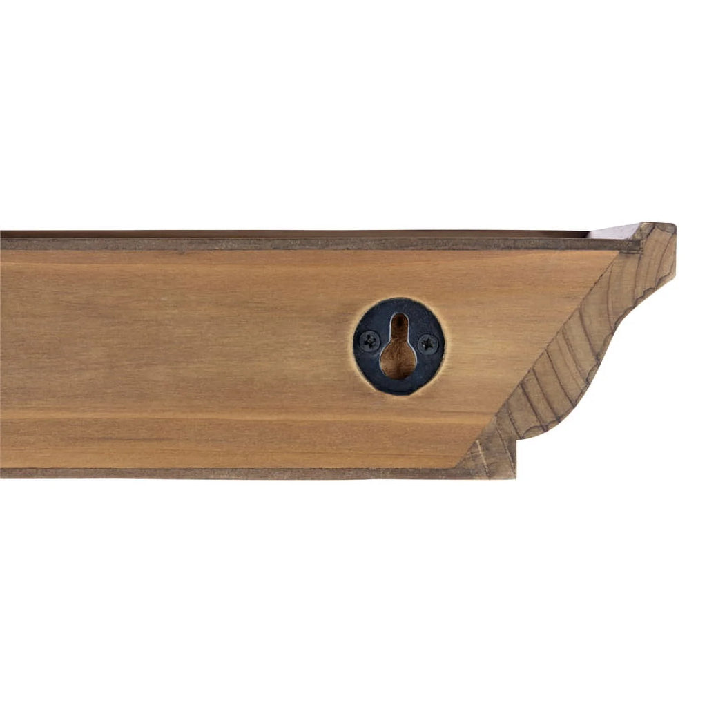 Yellow Solid Wood Shelf Z539