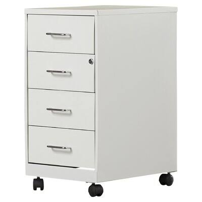 4-Drawer Mobile Vertical Filing Cabinet I41423