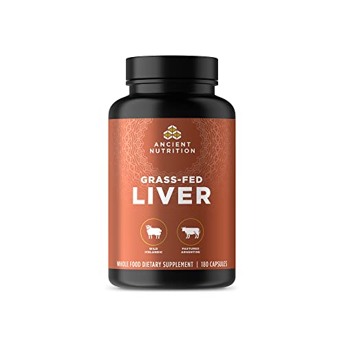 Grass-Fed Beef & Lamb Liver Organ Capsules 180 Ct N985