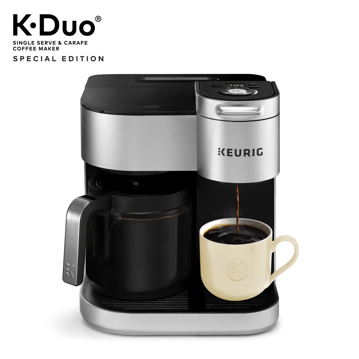Single Serve K-Cup Pod & Carafe Coffee Maker K855222