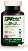 Betaine Hydrochloride, 180 Tablets D23253