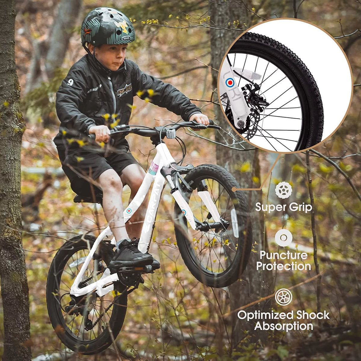 20 inch 7 Speed Kids Bicycle W91256