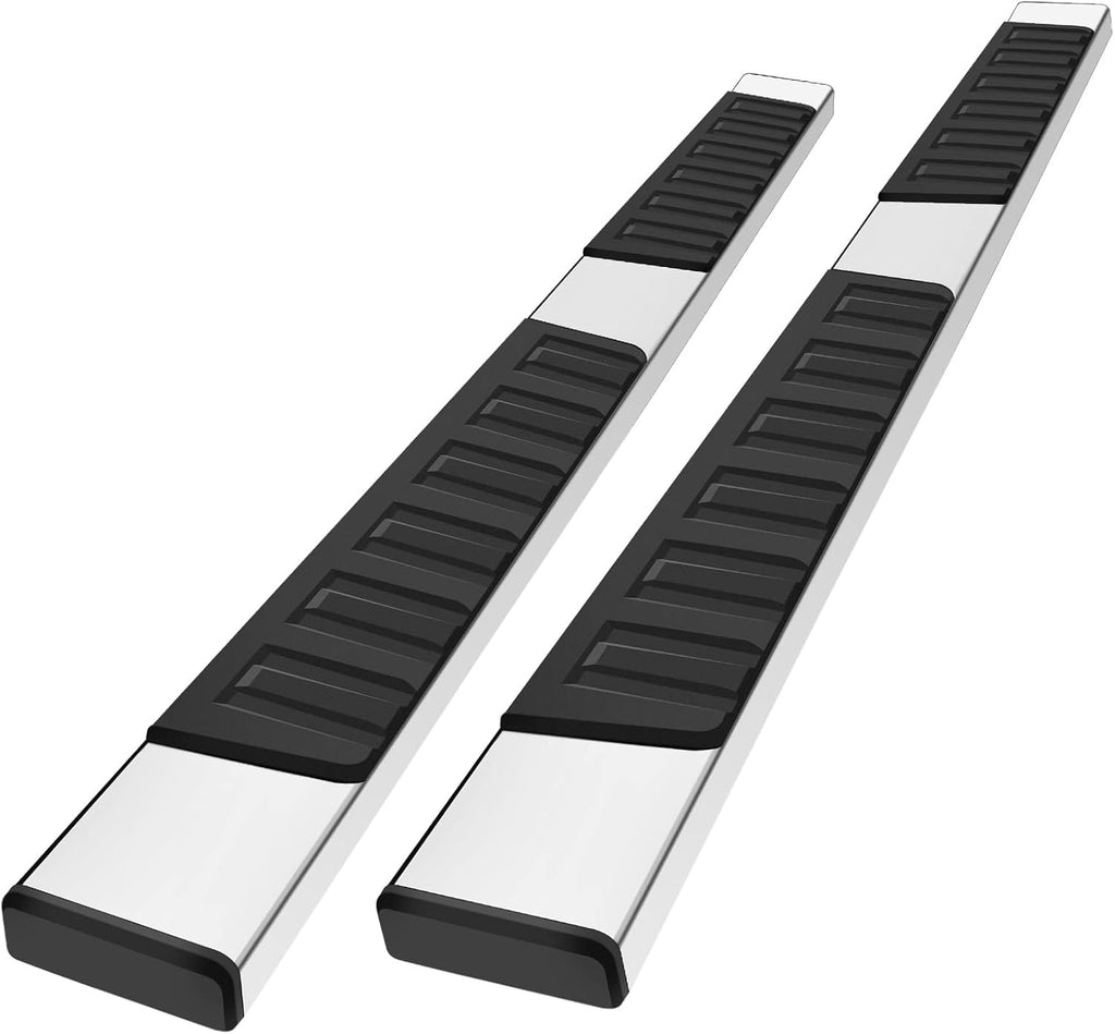 Black 6 Inch Running Board for Ford F-150 Crew Cab K4149