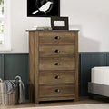 5 Drawer Wood Dresser O4655