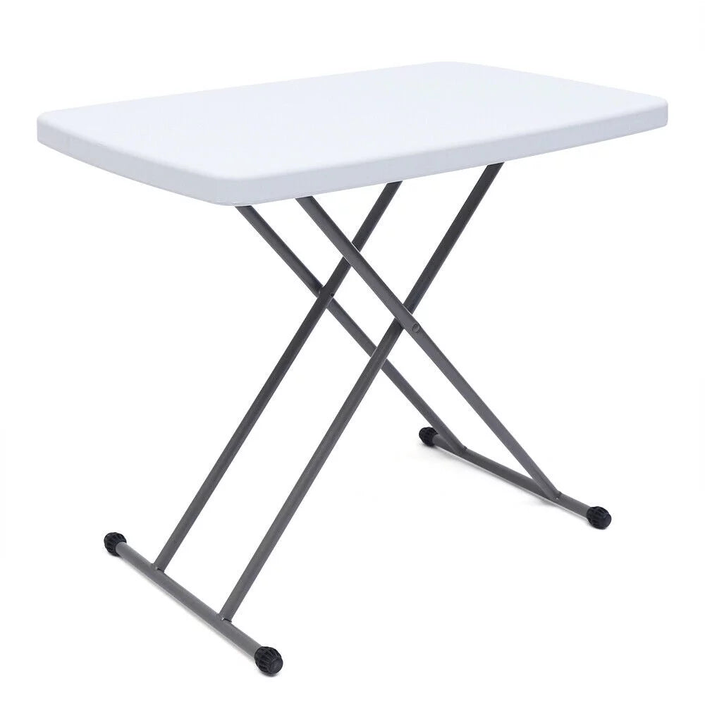 30"x 20" Portable Foldable Height Adjustable Dining Table T927971