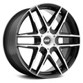 17x22 inch Black Machined Wheel Rim Q87277