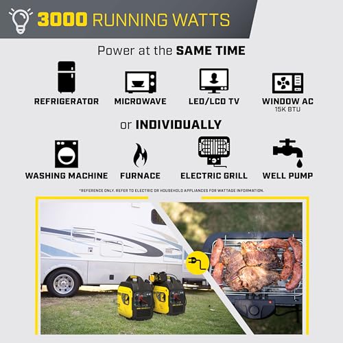 4000-Watt Dual Fuel Portable Inverter Generator R661511