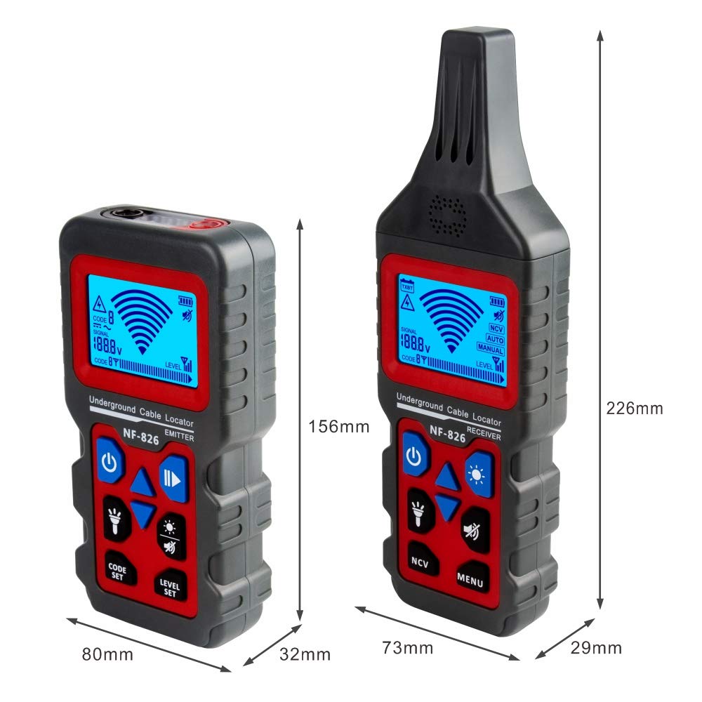 Underground Cable Tester Locator Wire Tracker Detector O767088