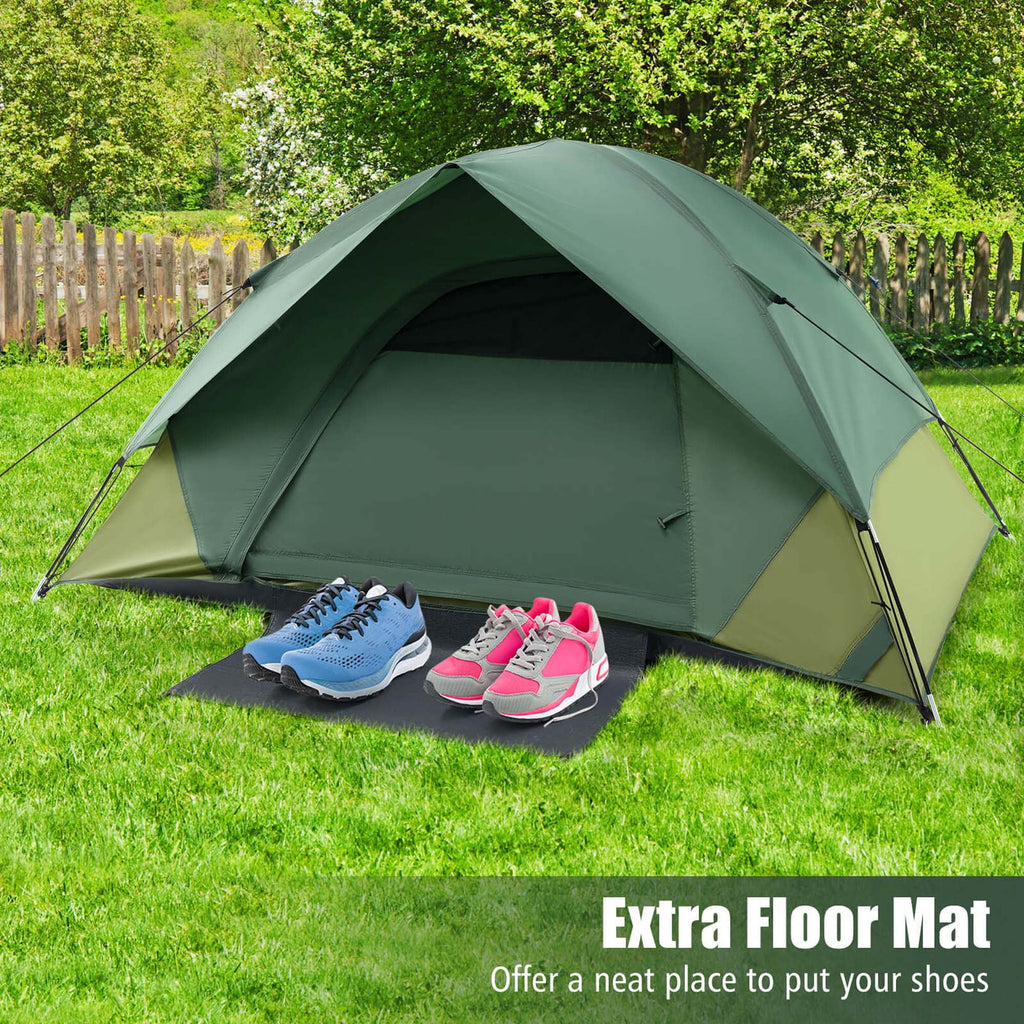 2-person Camping Tent with Rain Fly Carrying Bag V726