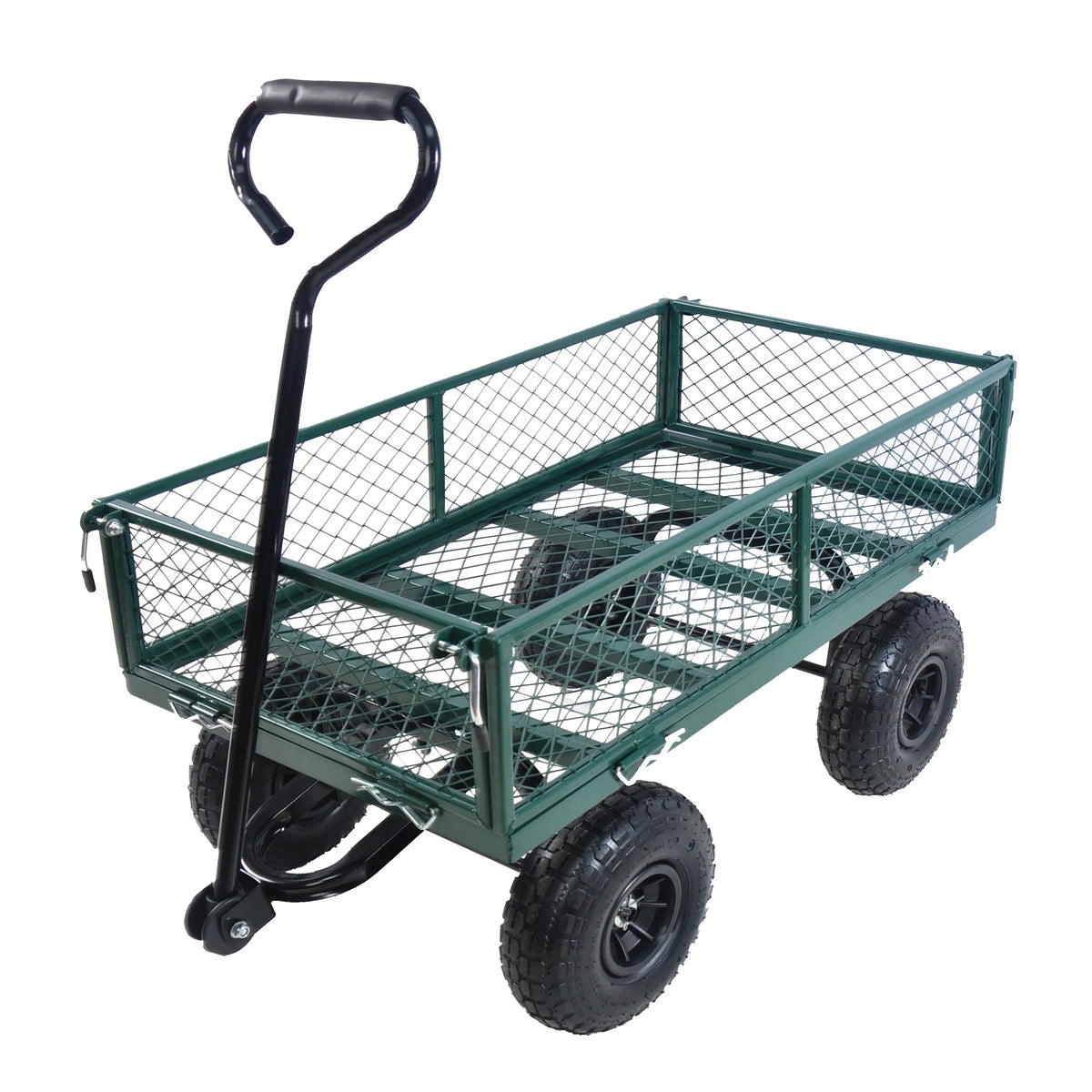 Heavy-Duty Wagon Cart Garden Cart 550lb Capacity Y31821