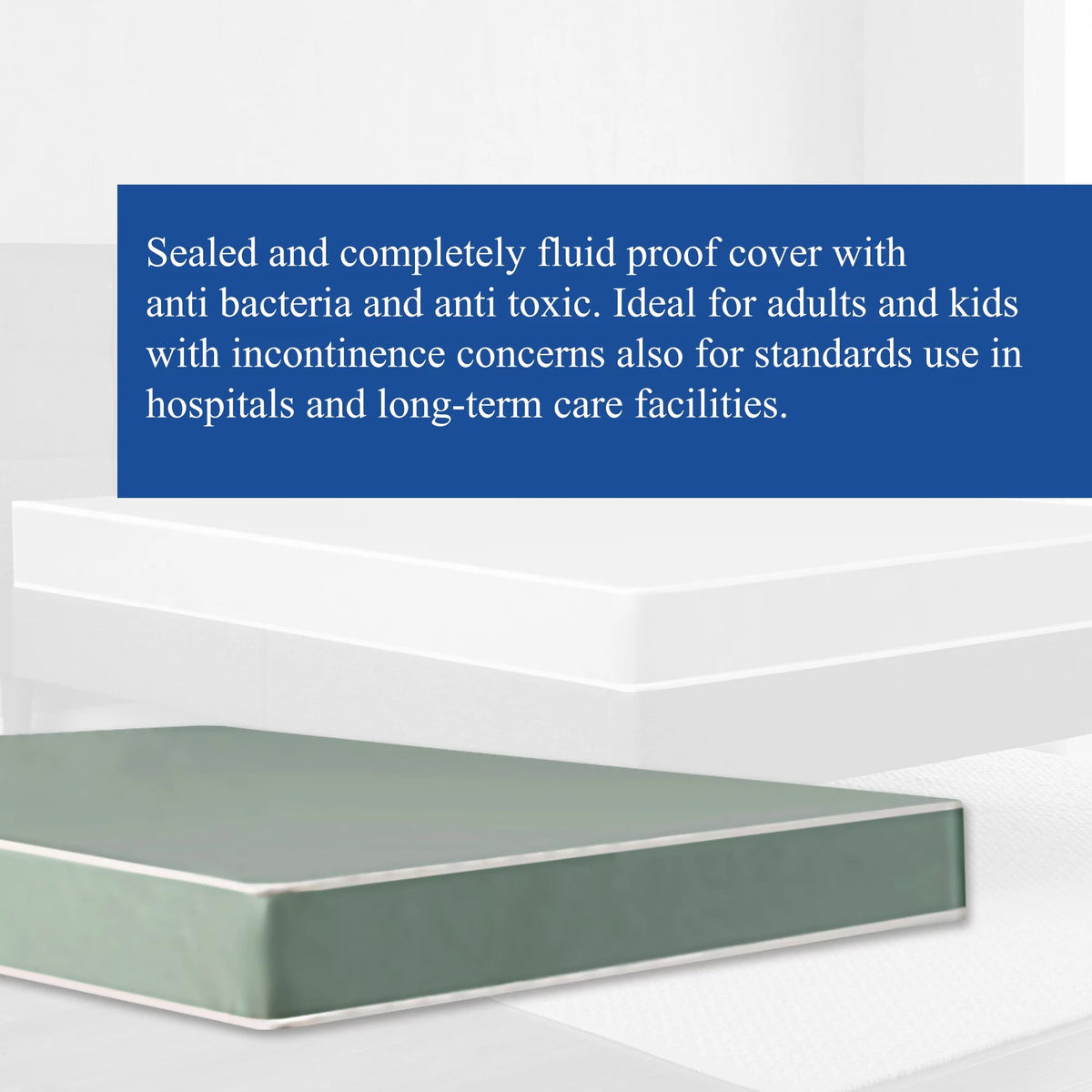 7 Medium Firm Vinyl Foam Mattress Twin O7732