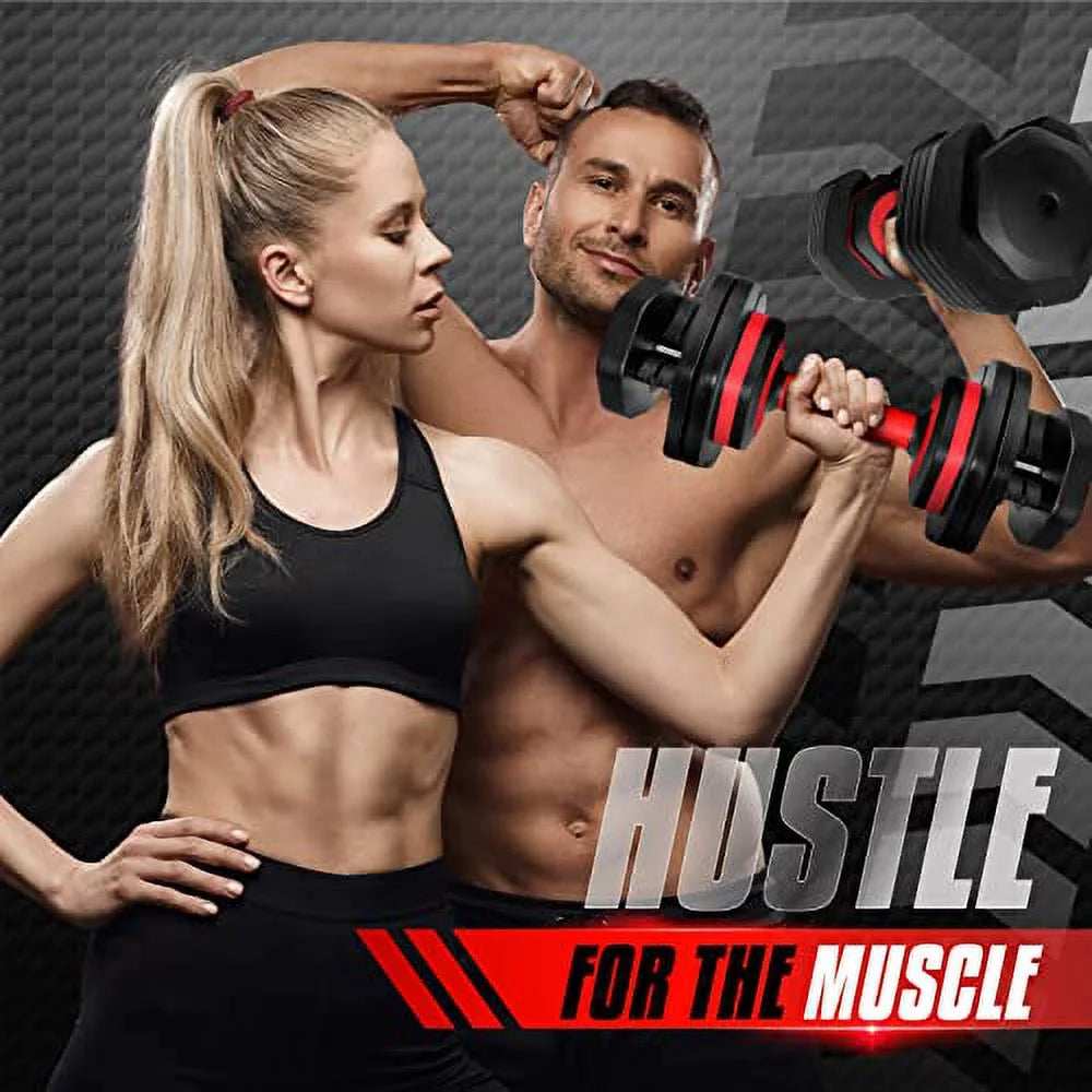 Adjustable Dumbbells Set of 2 55LBS K59514