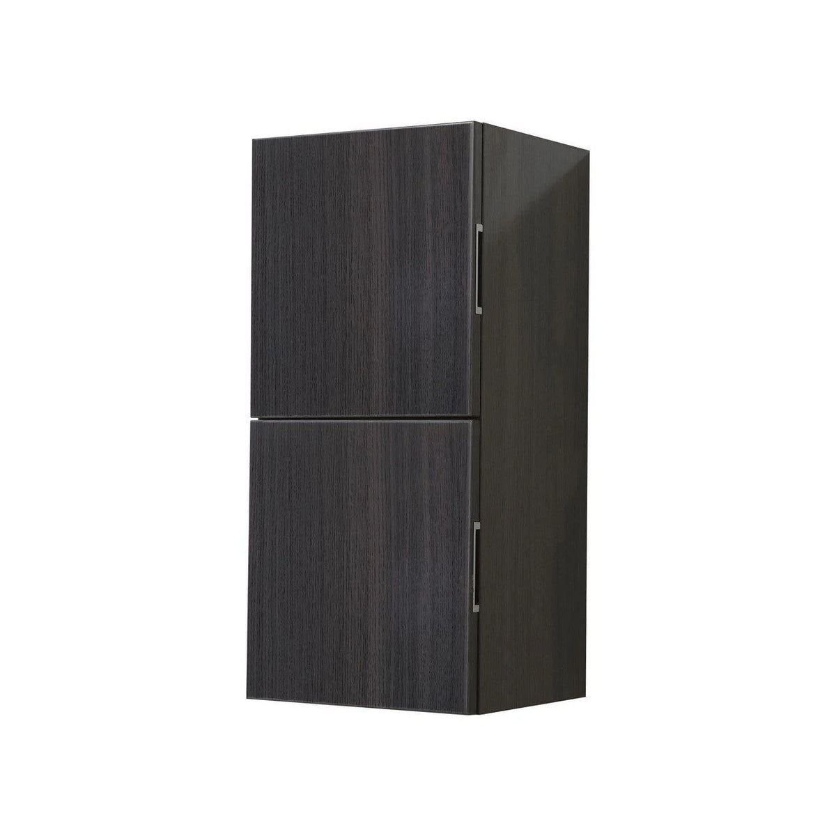 24 High Linen Side Cabinet with Two Doors in Gray Oak Z689746
