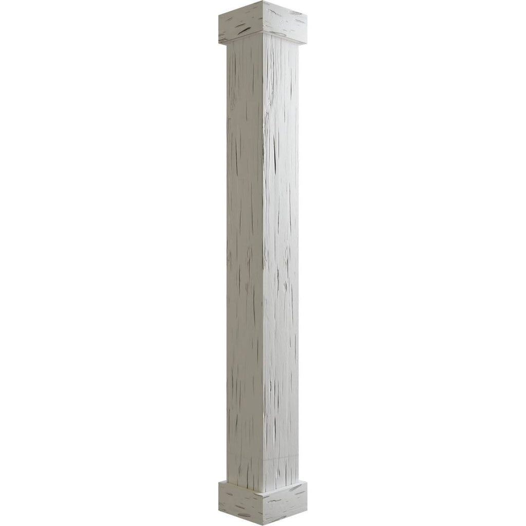 Faux Wood Non-Tapered Square Column Wrap I909903