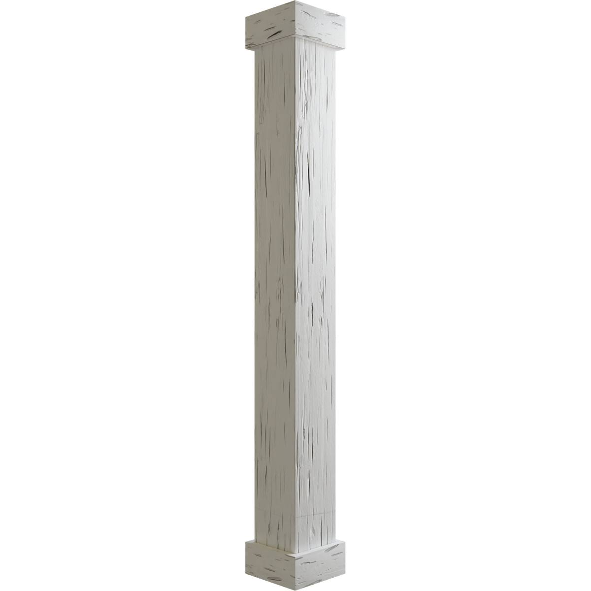 Faux Wood Non-Tapered Square Column Wrap I909903