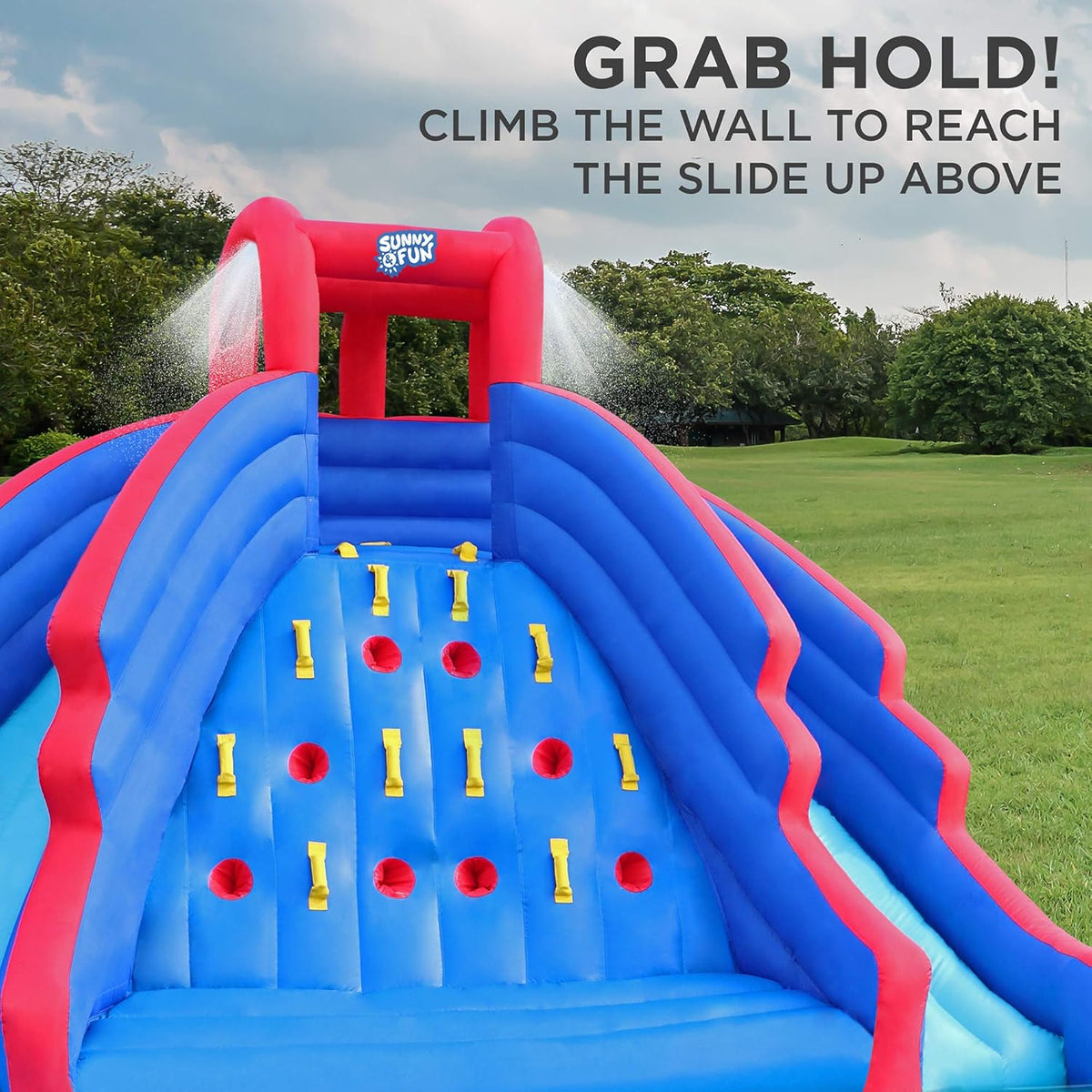 Inflatable Water Slide Park with Splash Pool G241902
