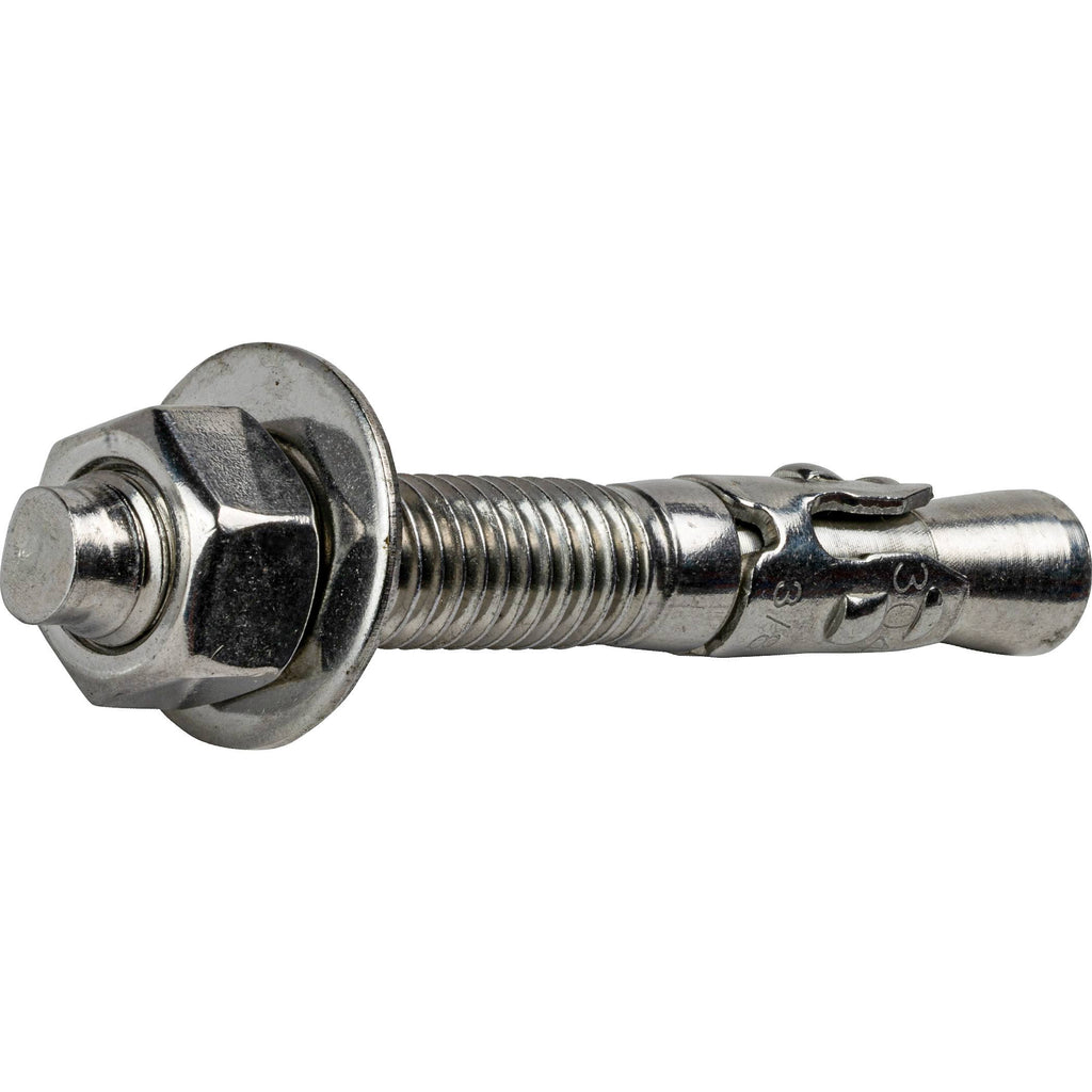 5/16x22 x 3x22 Stainless Steel 304 Wedge Anchors Qty 100 K407