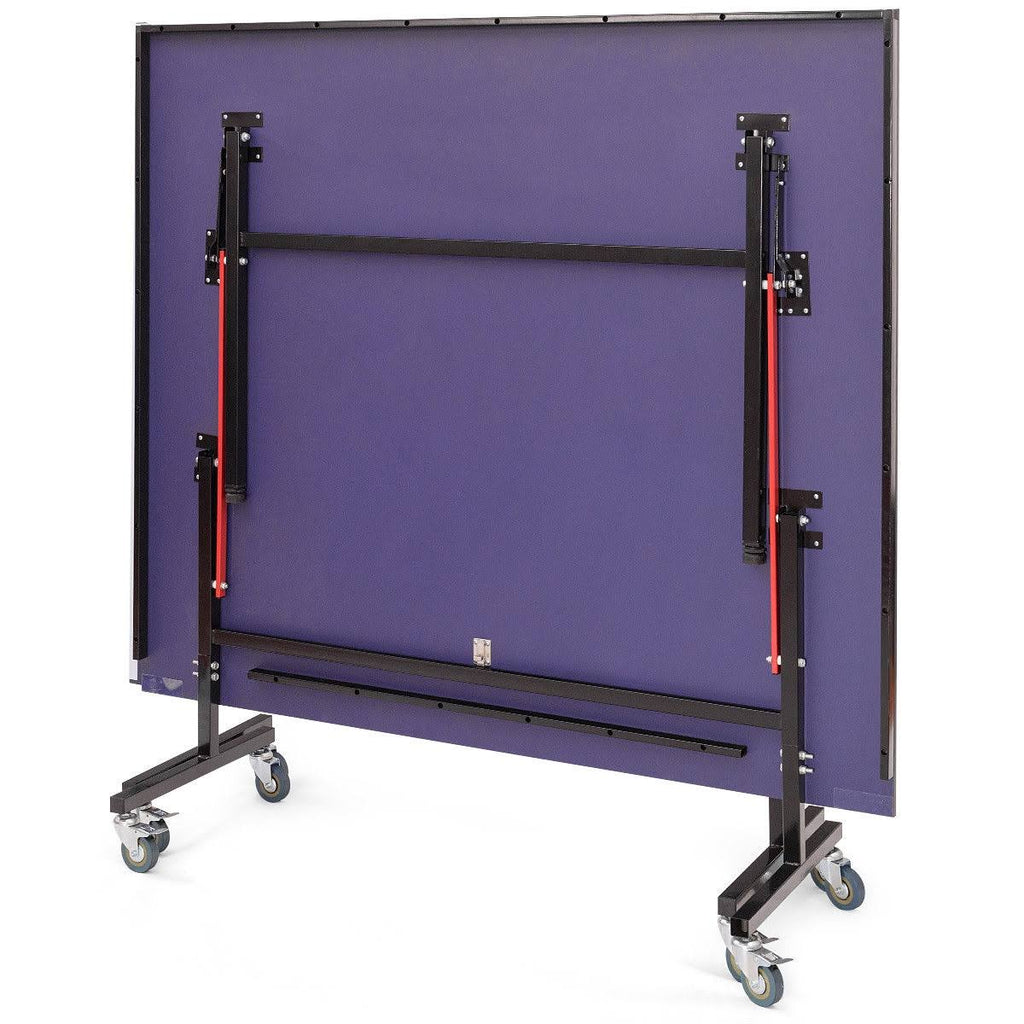 Foldable Table Tennis Table with Locking Casters W7571