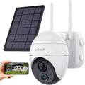 Outdoor Wireless WiFi 360° PTZ Solar Security Camera Y739016