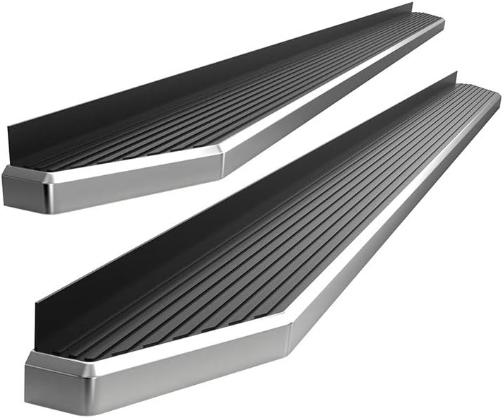 Black 5 inches Running Boards I2203
