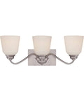 Brushed Nickel 3-Light Vanity Lighting K2608