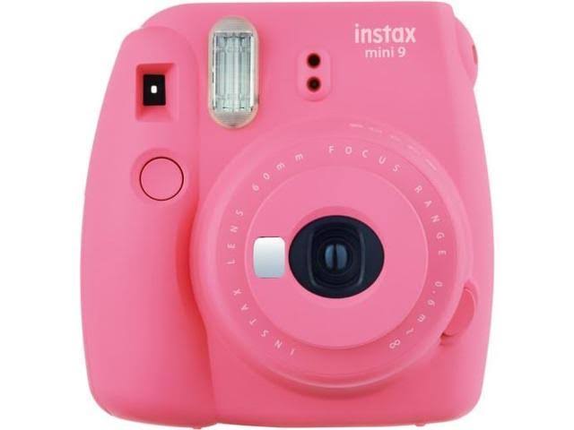 Flamingo Pink Instant Camera with 60 Pack Instant Films P923