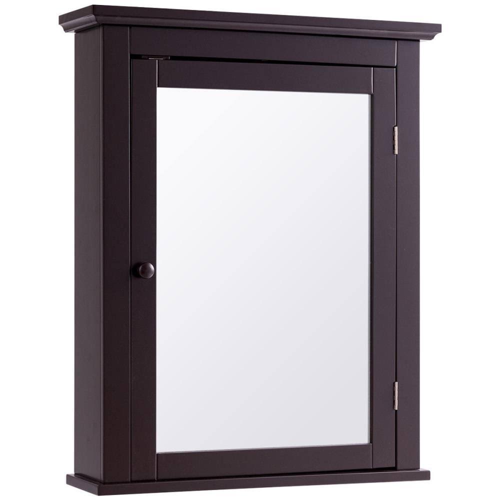 Brown Bathroom Wall Cabinet J98340