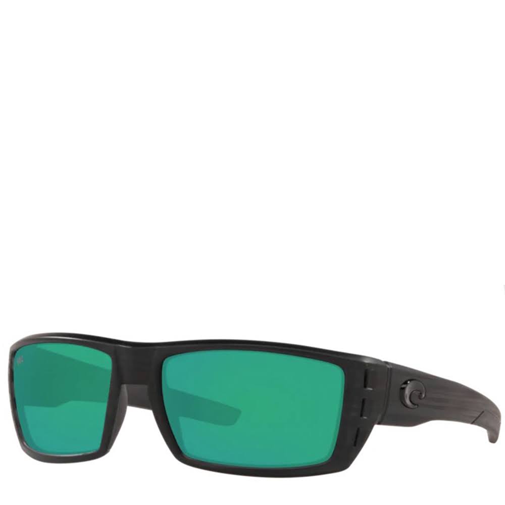 Matte Black Teak Green Sunglasses B32952