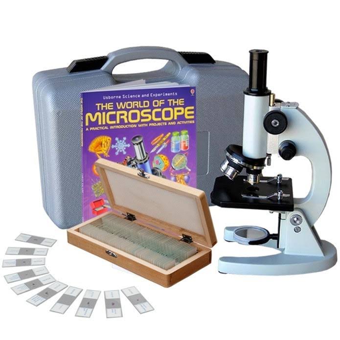 40X-1000X Student Microscope with ABS Case Z624295