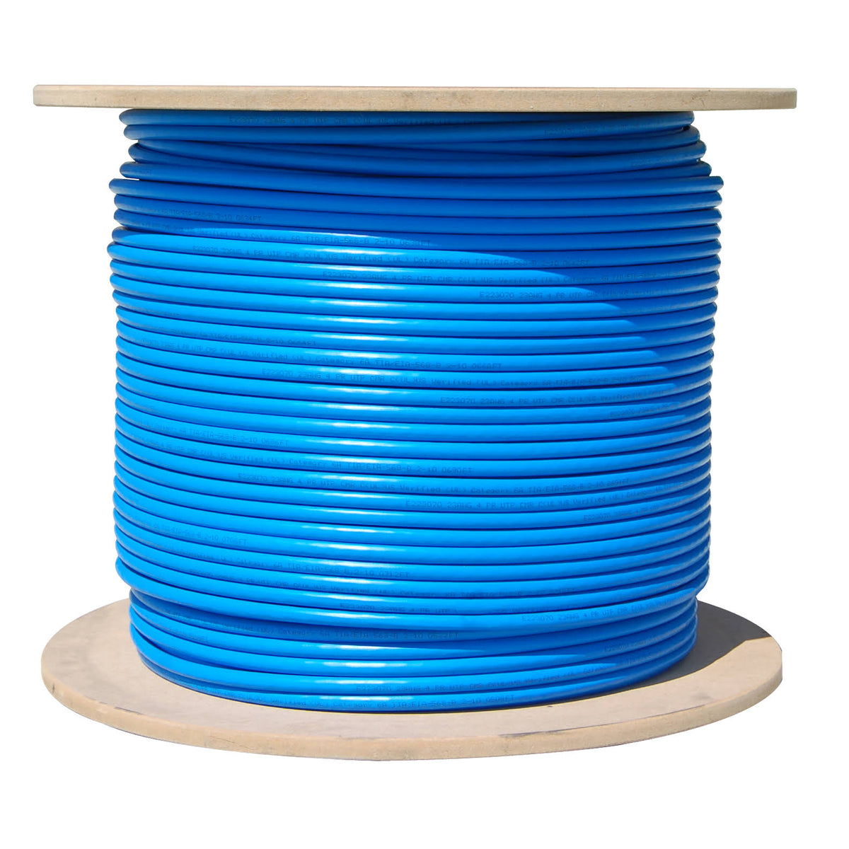 Cat6a Blue Ethernet Cable 1000 Foot U367