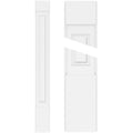 10x108 Raised Panel PVC Pilaster with Capital & Base (Pair) N70136