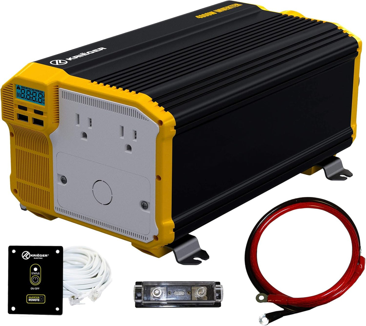 2000 Watt 12V Pure Sine Power Inverter F5442